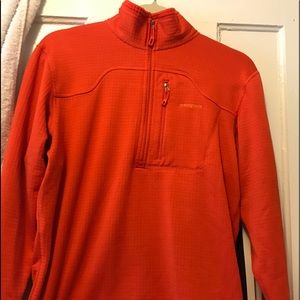 Orange Patagonia Quarter Zip NWOT MENS SMALL